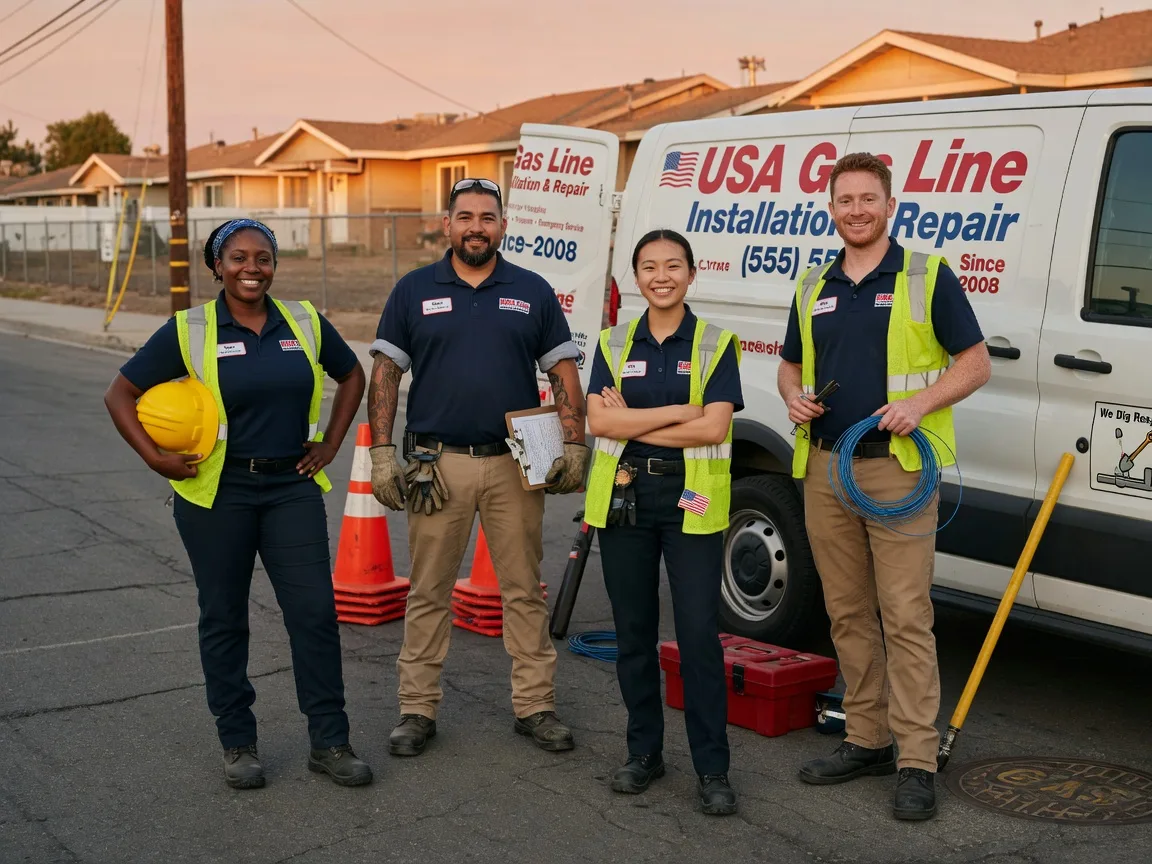Gas Line Installation company in Wall Lake, IA
